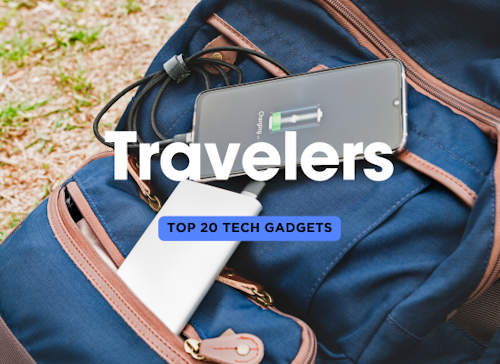 Top 20 Tech Gadgets for Travelers: Essential Items for Your Next Adventure